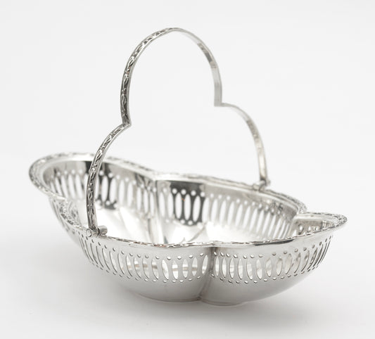 Antique Sterling Silver Sweetmeat Basket Hallmarked 1911 William Hutton & Sons (3271)
