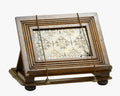 Antique Victorian Oak & Brass Folding Travelling Lectern / Book Stand c.1880 (3287)