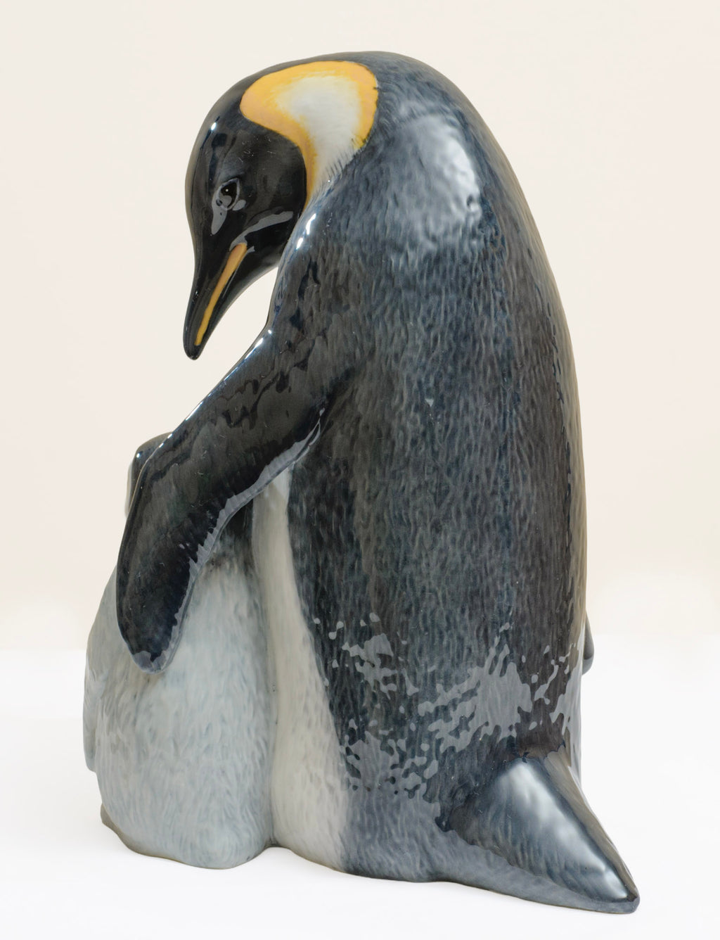 Vintage Royal Copenhagen Penguin & Chick Figure Model 088 (3290)