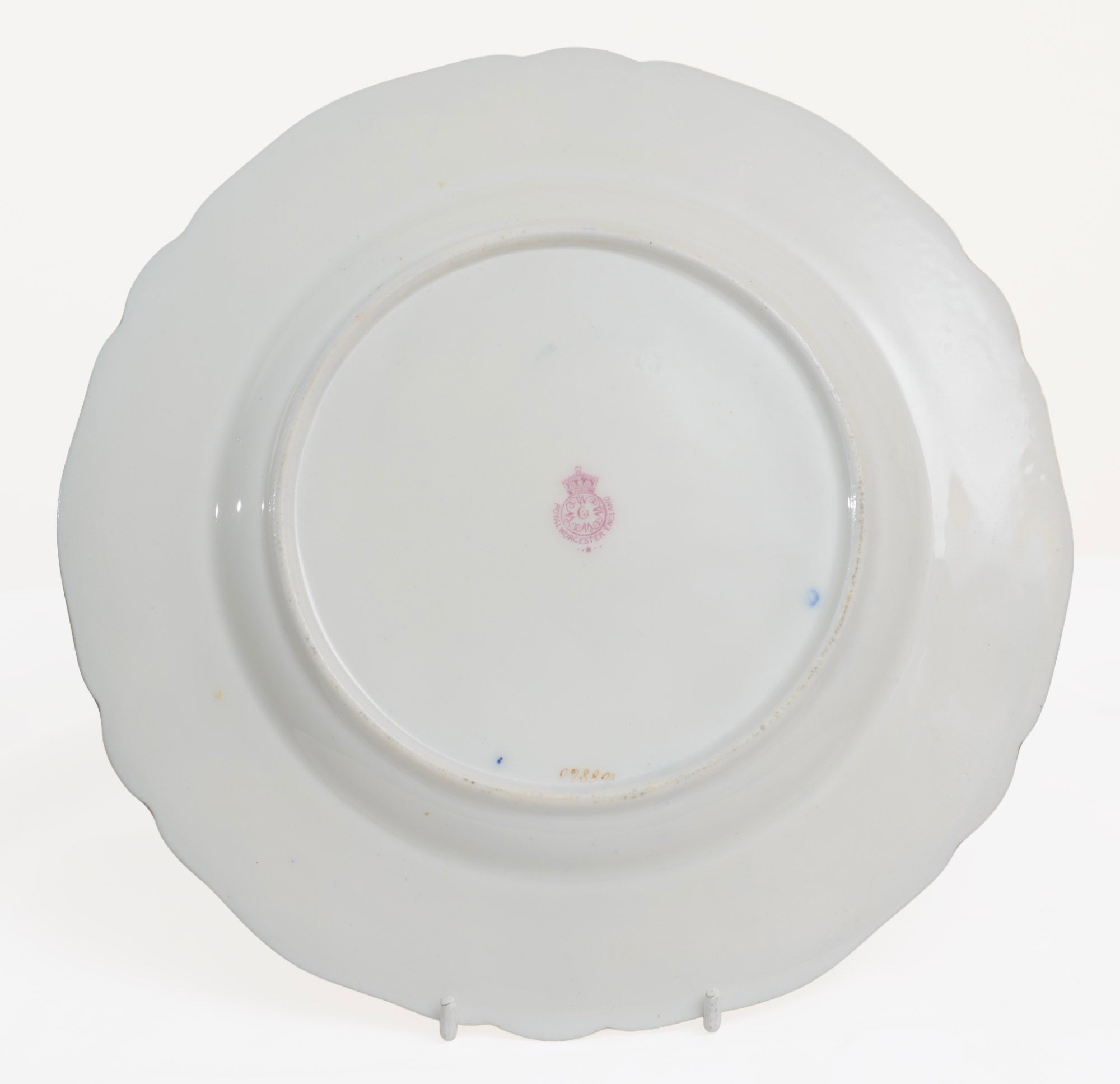Antique Royal Worcester Hand Painted Fruit Cabinet Plate by Seabright (3291)