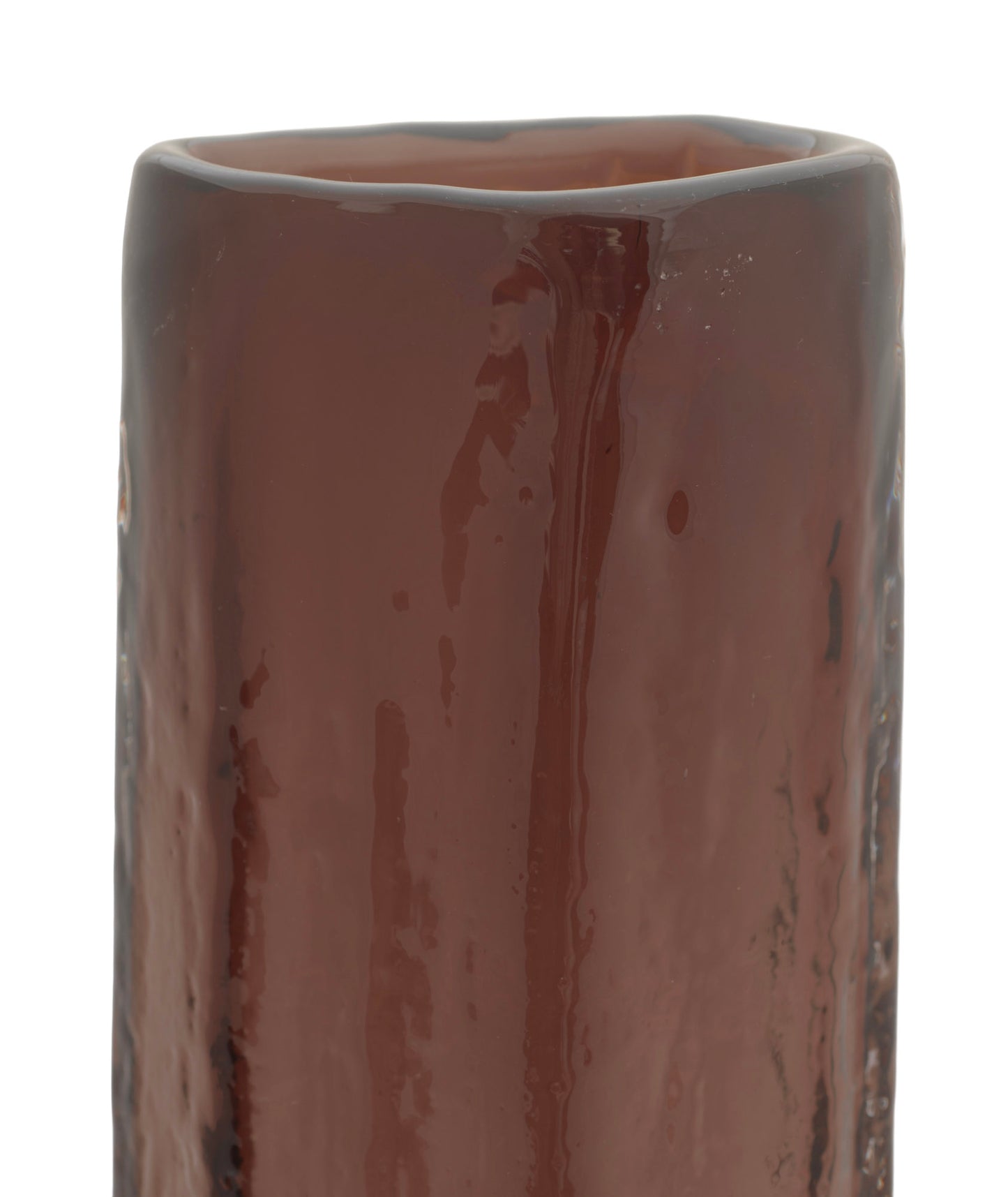 Vintage Whitefriars Cucumber Vase Cinnamon Brown Colourway By Geoffrey Baxter (3294)