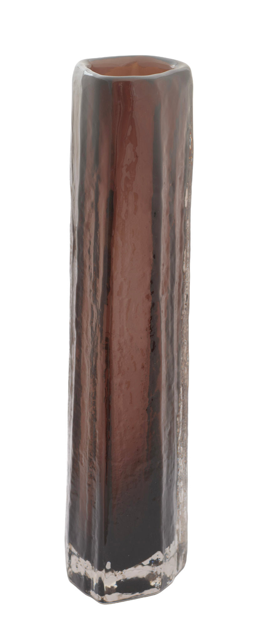 Vintage Whitefriars Cucumber Vase Cinnamon Brown Colourway By Geoffrey Baxter (3294)