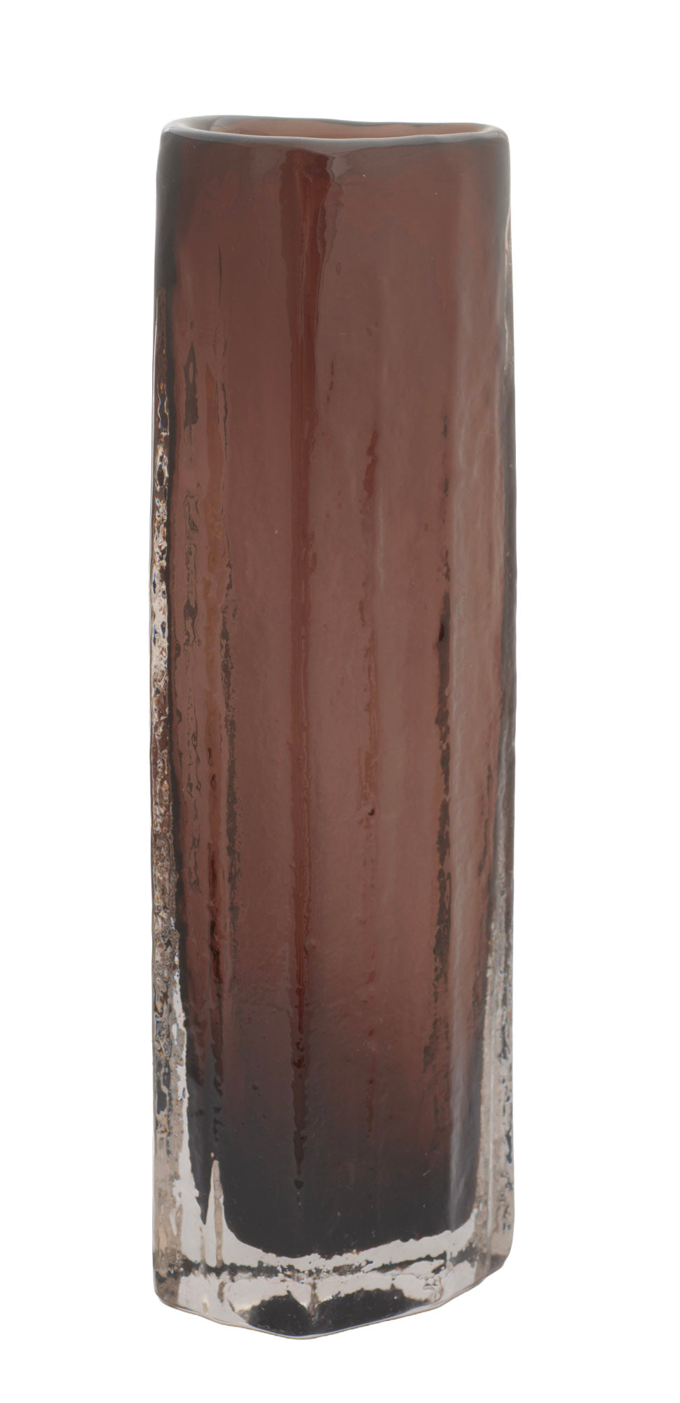 Vintage Whitefriars Cucumber Vase Cinnamon Brown Colourway By Geoffrey Baxter (3294)