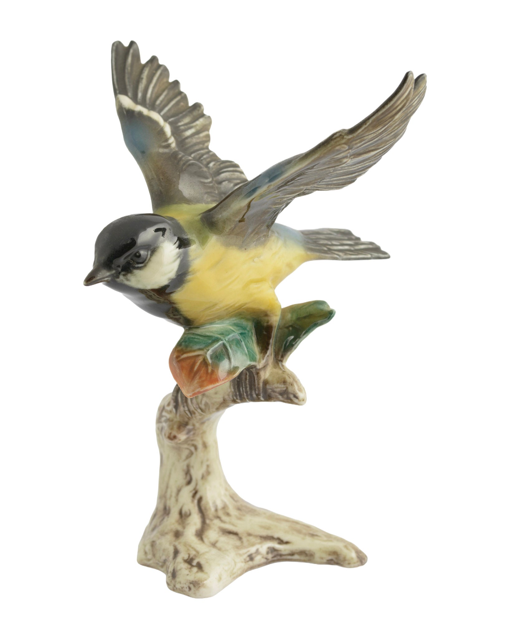 Goebel Great Tit Bird Titmouse Figure 1965 Vintage West Germany (3314)