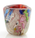 Vintage AVEM Murano Bizantino 'Tutti Frutti' Mid Century Italian Art Glass Vase (3317)