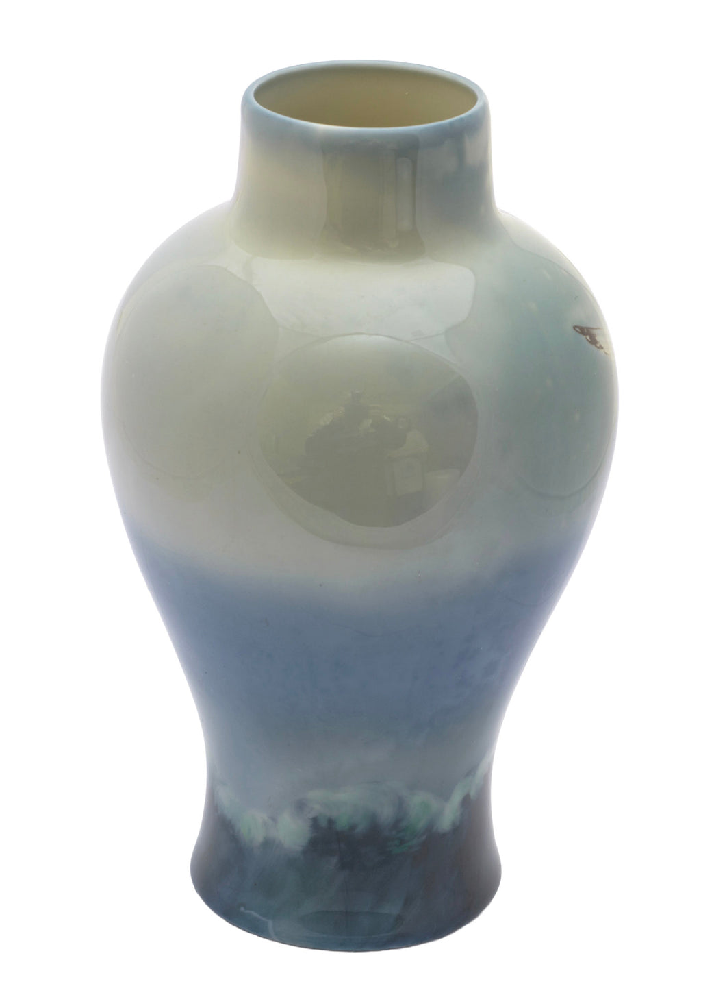 Antique Royal Doulton Titanian Ware Vase Hand Painted Seagulls by Harry Allen (3319)