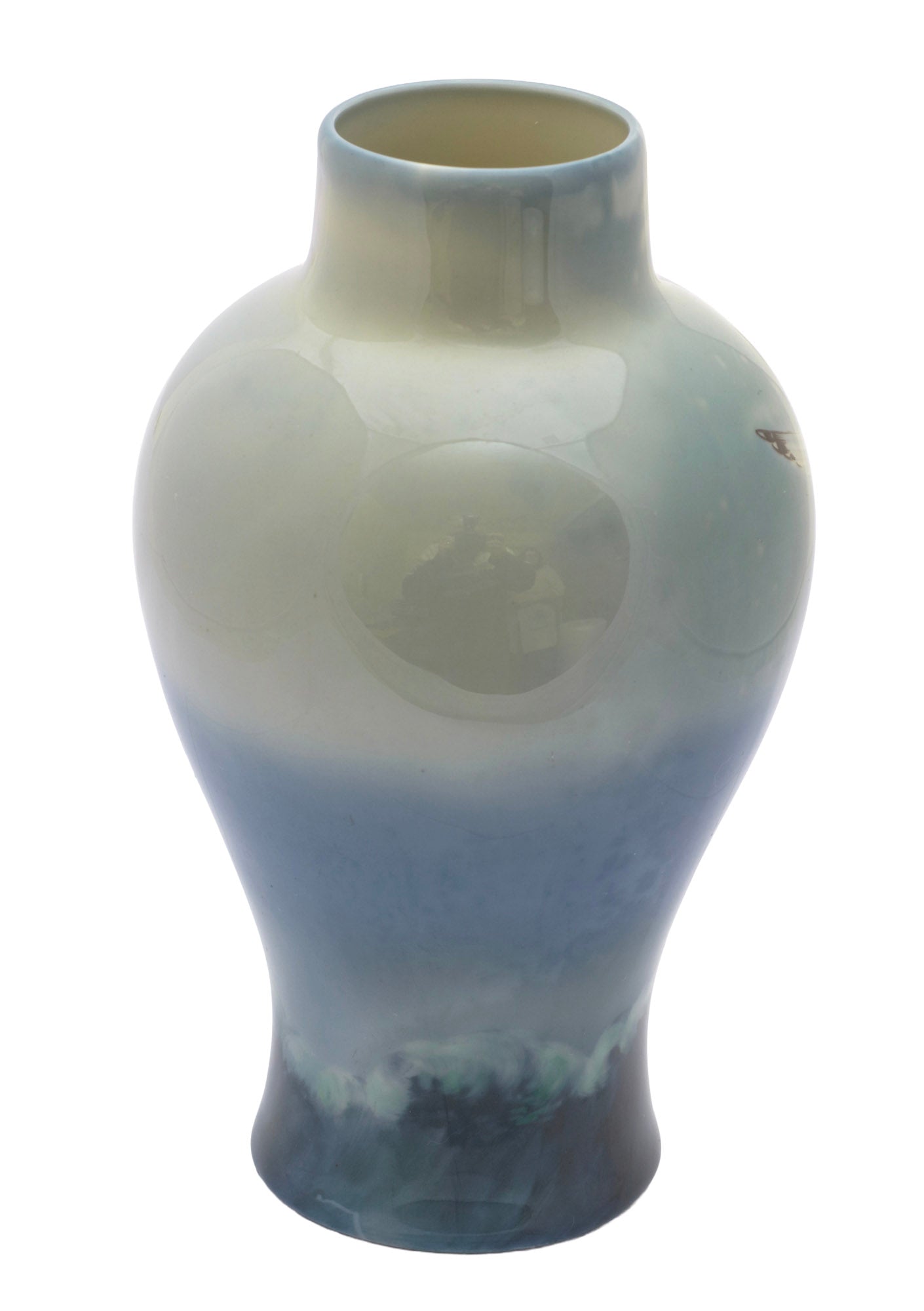 Antique Royal Doulton Titanian Ware Vase Hand Painted Seagulls by Harry Allen (3319)