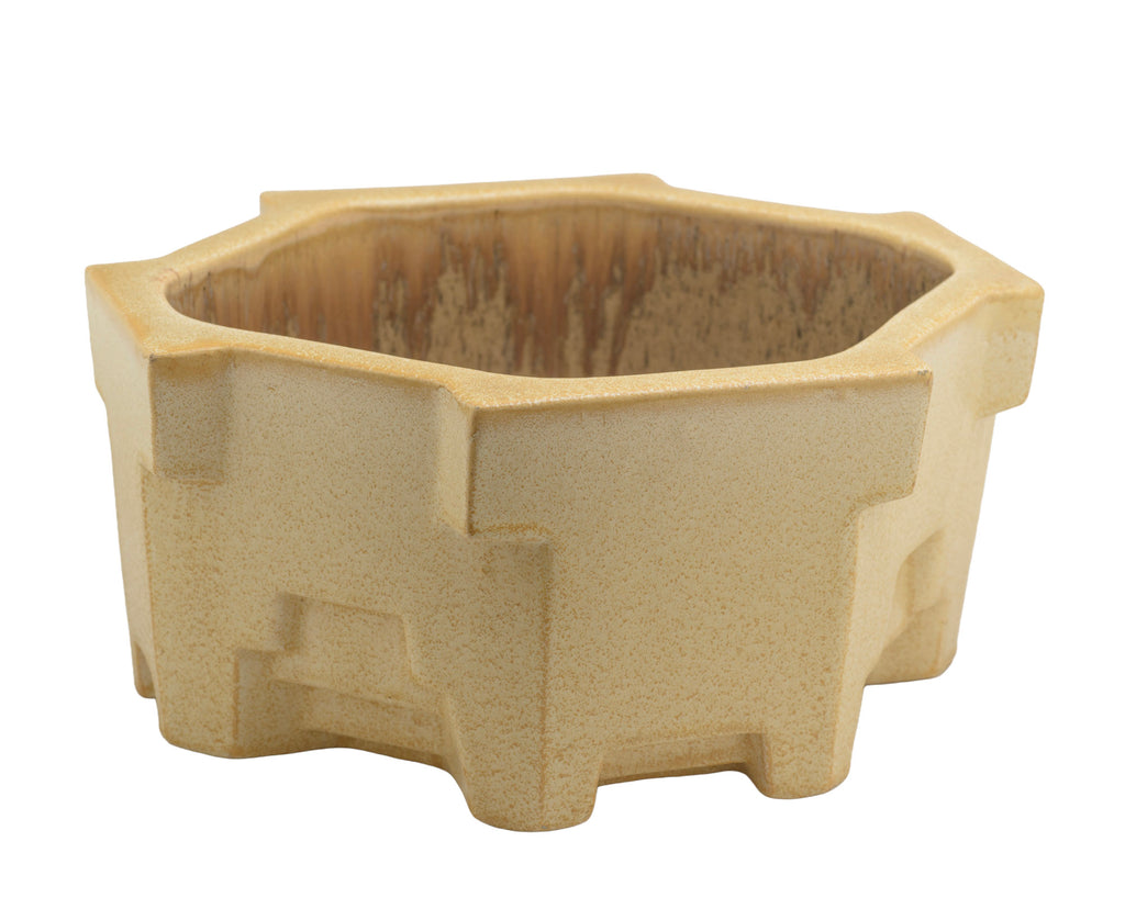 Wescontree Art Pottery Candy Ware Art Deco / Brutalist Planter c.1930 (3348)