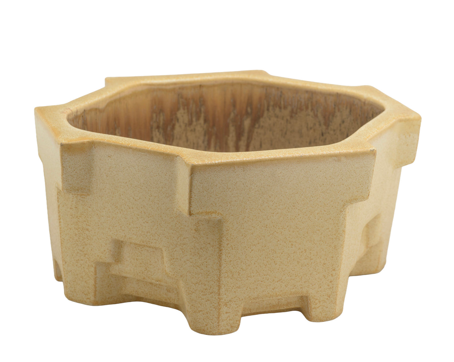 Wescontree Art Pottery Candy Ware Art Deco / Brutalist Planter c.1930 (3348)