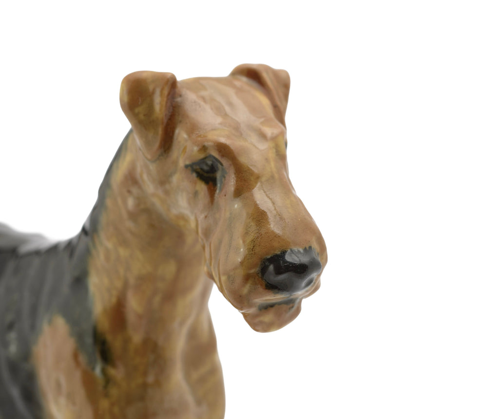Royal Doulton Airedale Terrier HN1024 figure - detail of backstamp showing Royal Doulton mark