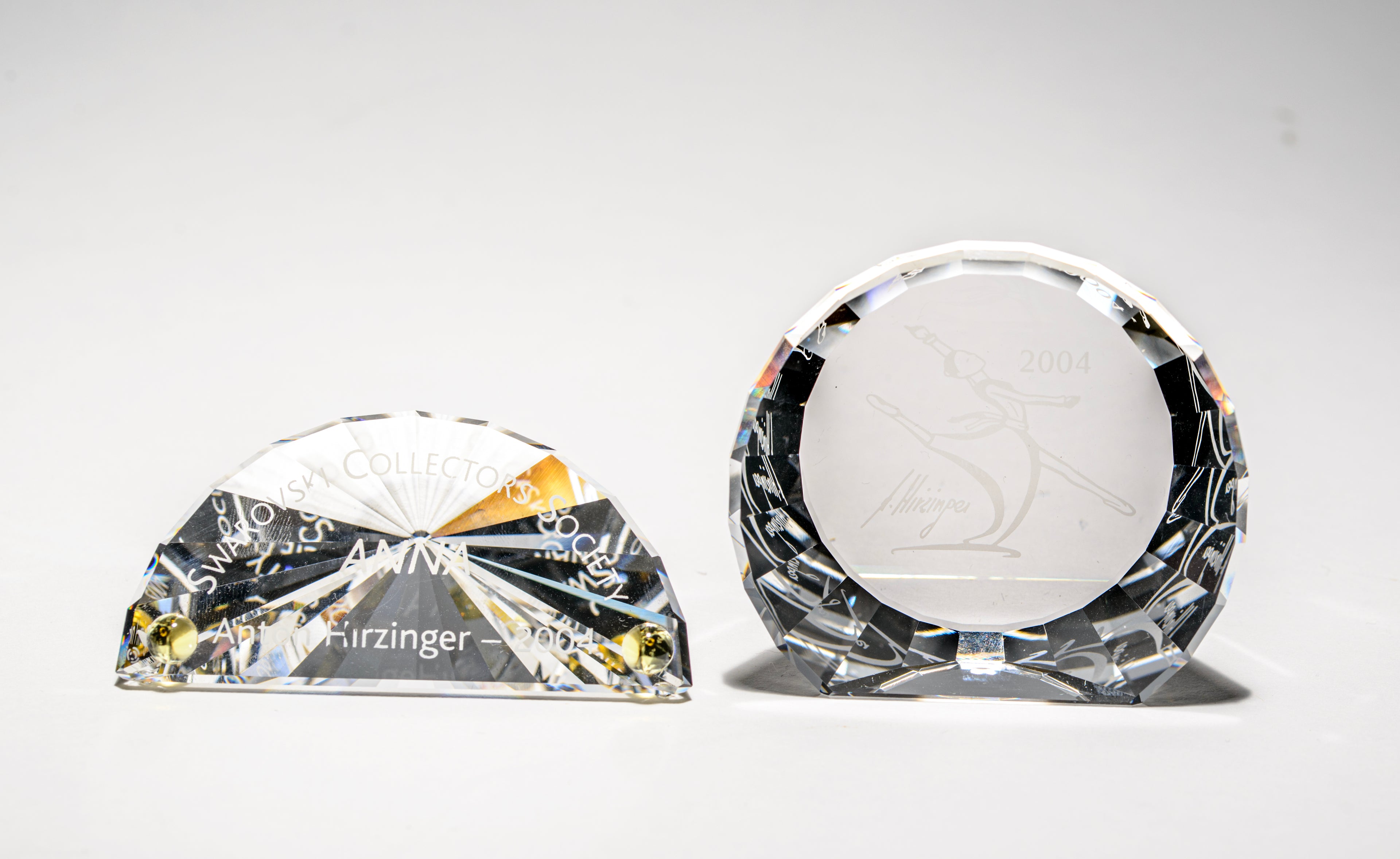 Swarovski Crystal Magic of Dance Anna 2004 | Anton Hirzinger | Complete Set with Stand & Plaque (A1727W)