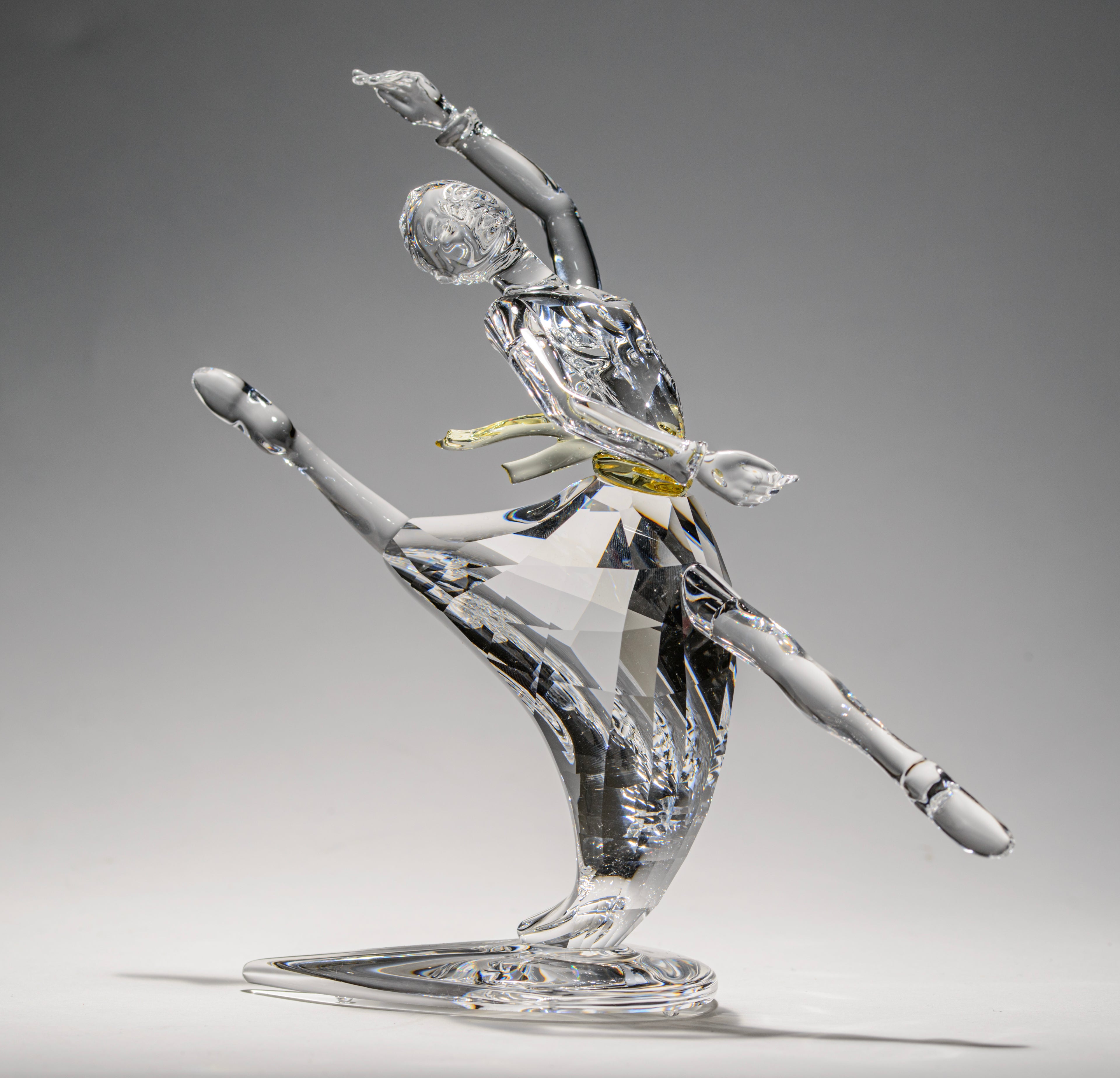 Swarovski Crystal Magic of Dance Anna 2004 | Anton Hirzinger | Complete Set with Stand & Plaque (A1727W)