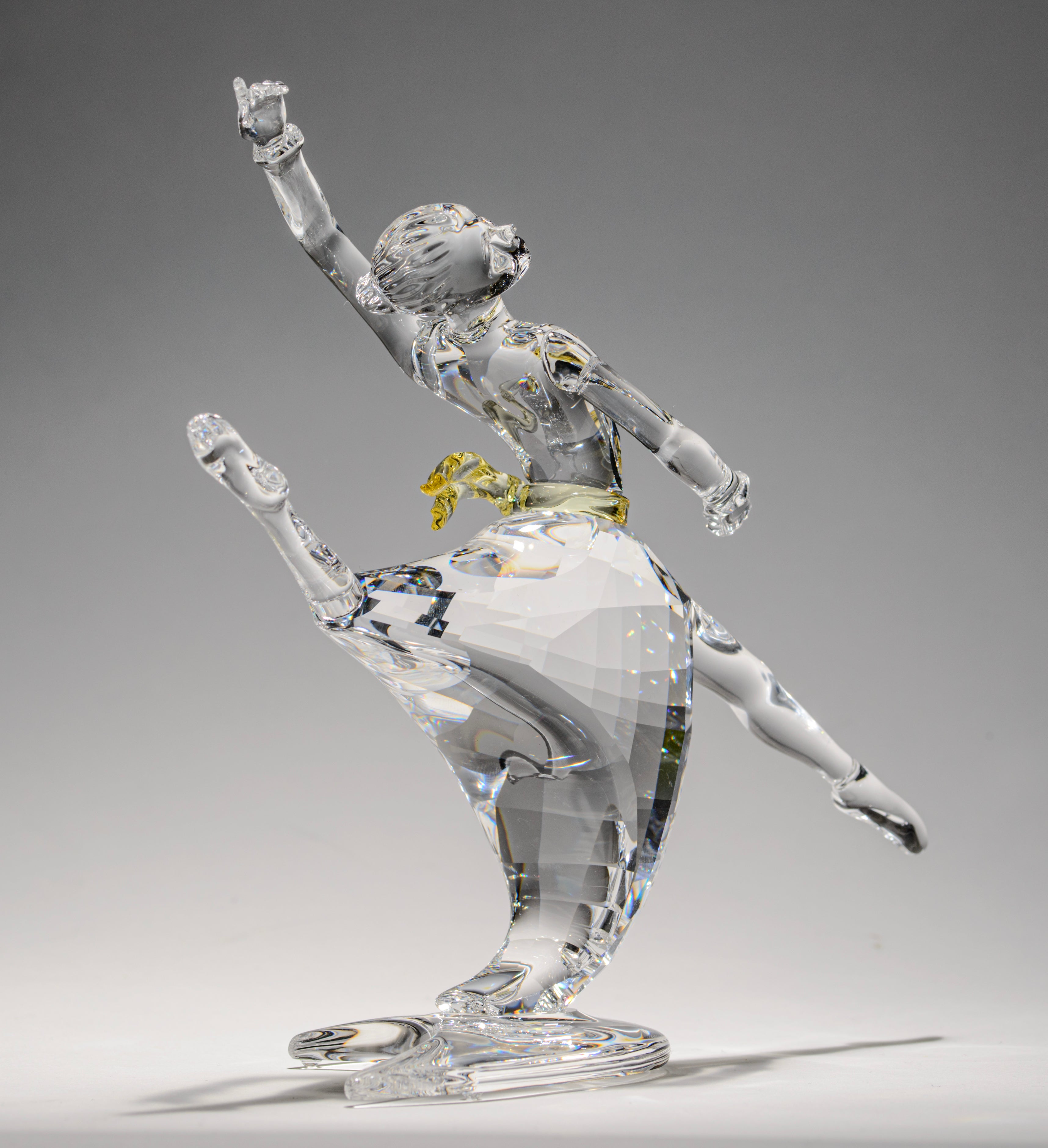 Swarovski Crystal Magic of Dance Anna 2004 | Anton Hirzinger | Complete Set with Stand & Plaque (A1727W)