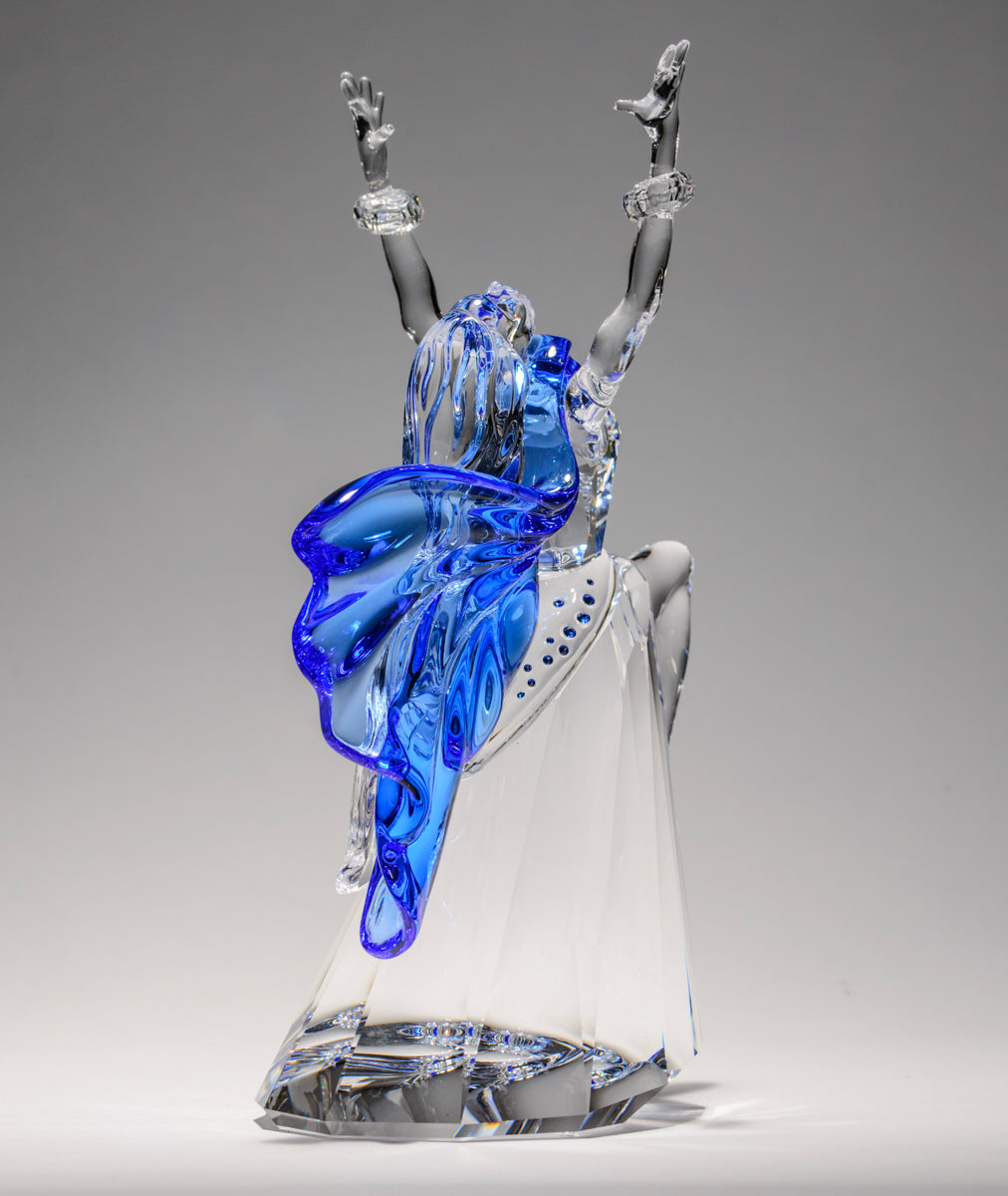 Swarovski Crystal Magic Of Dance Isadora 2002 279648/291129/602383 Stand/Plaque (A1732B)
