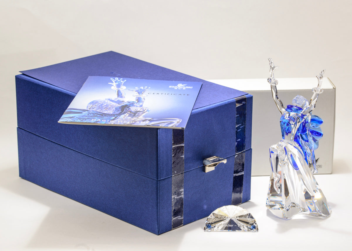 Swarovski Crystal Magic Of Dance Isadora 2002 279648/291129/602383 Stand/Plaque (A1732B)