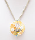 Butler & Wilson Bee Pendant Necklace with Four Strand Chain In Original Box (A1828)