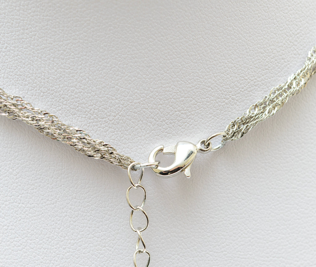 Butler & Wilson Bee Pendant Necklace with Four Strand Chain In Original Box (A1828)