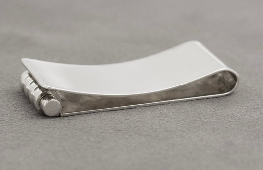 Paloma Picasso For Tiffany & Co 925 Sterling Silver Roller Groove Money Clip (B2412)