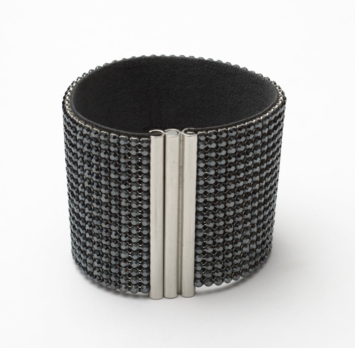 Swarovski Black Crystal JETHEM Cuff Bracelet Original Box & Tags