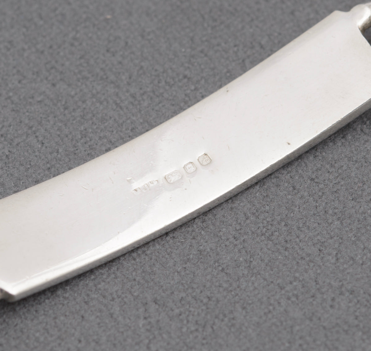 Vintage Sterling Silver Curb Link Chain Identity ID Bracelet Hallmarked 1975 (B2505)