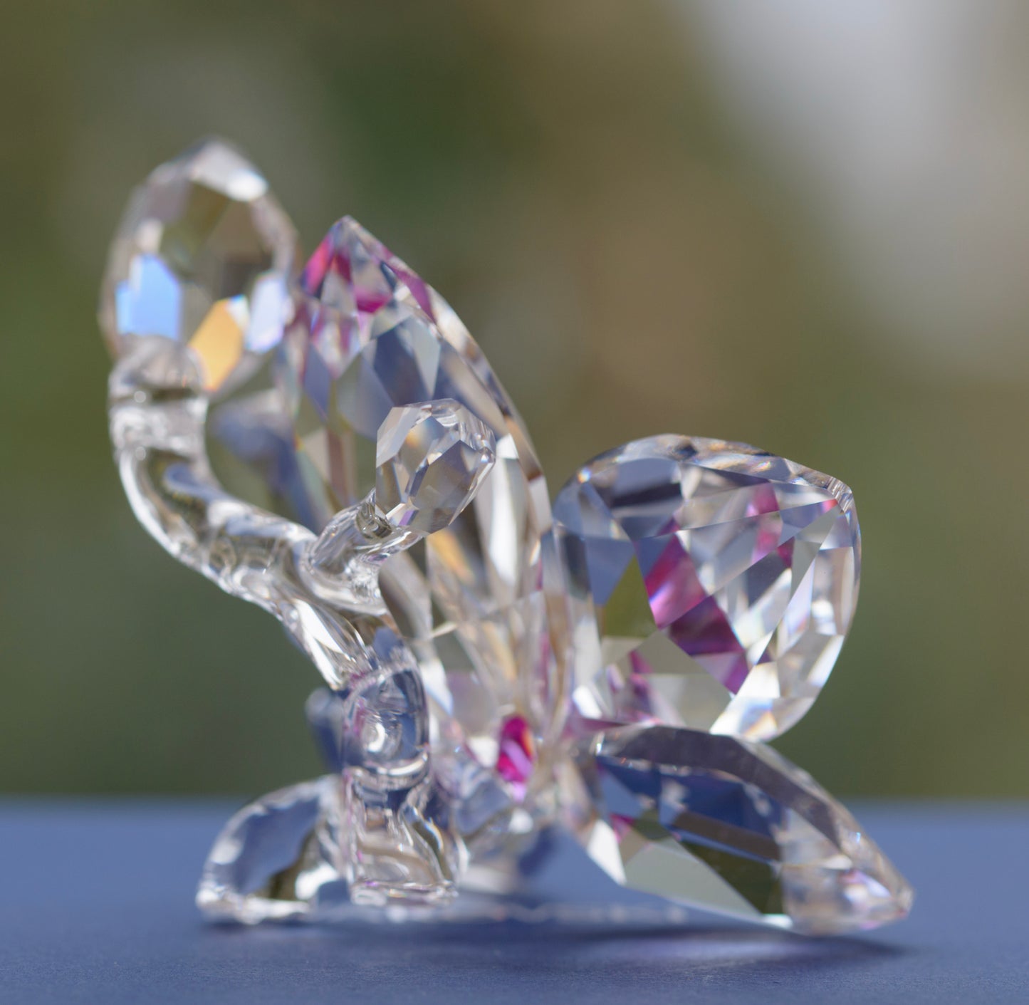 Genuine Swarovski Crystal Glass Orchid Blossom Flower Figure 864464 (B2527B)