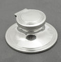 Antique Sterling Silver Capstan Inkwell Hallmarked 1912 Henry Matthews (B2549)