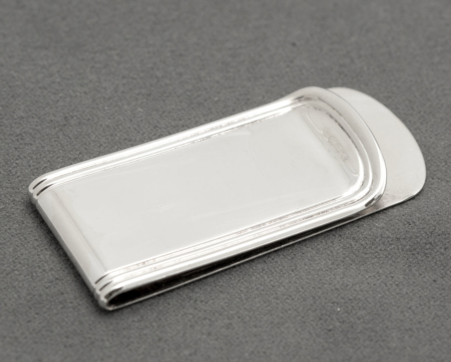 Vintage Sterling Silver Money Clip Hallmarked Birmingham 1996 (B2571)