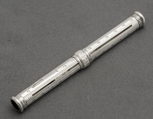 Antique Sampson Mordan Sterling Silver Double Ended Dip Pen & Pencil 1902 (B2573)