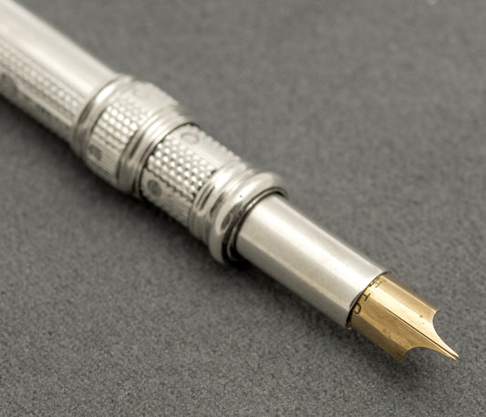 Antique Sampson Mordan Sterling Silver Double Ended Dip Pen & Pencil 1902 (B2573)