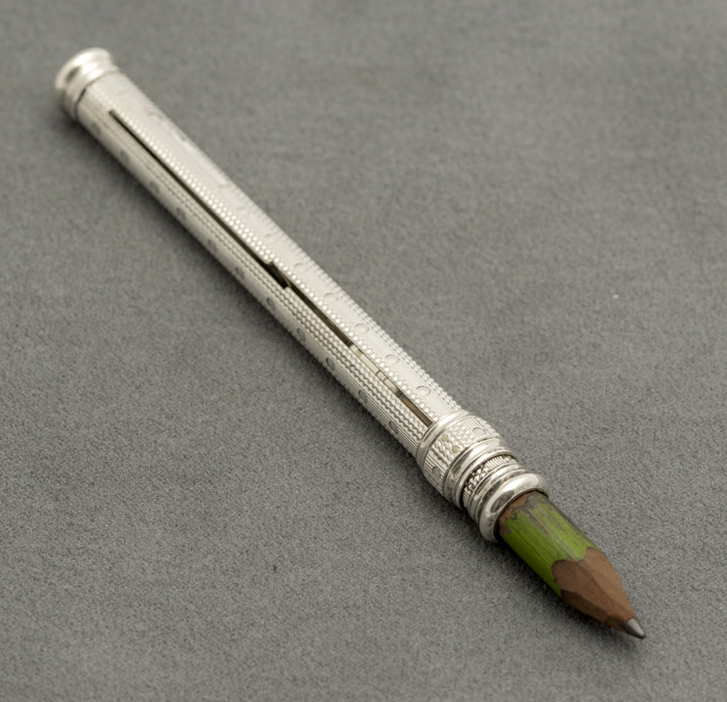 Antique Sampson Mordan Sterling Silver Double Ended Dip Pen & Pencil 1902 (B2573)