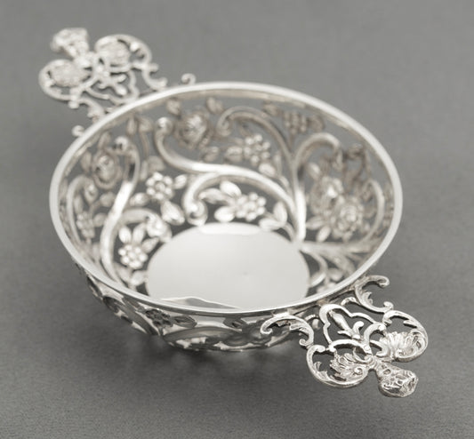 Antique William Comyns Sterling Silver Open Work Mint/Bonbon Dish (B2595)