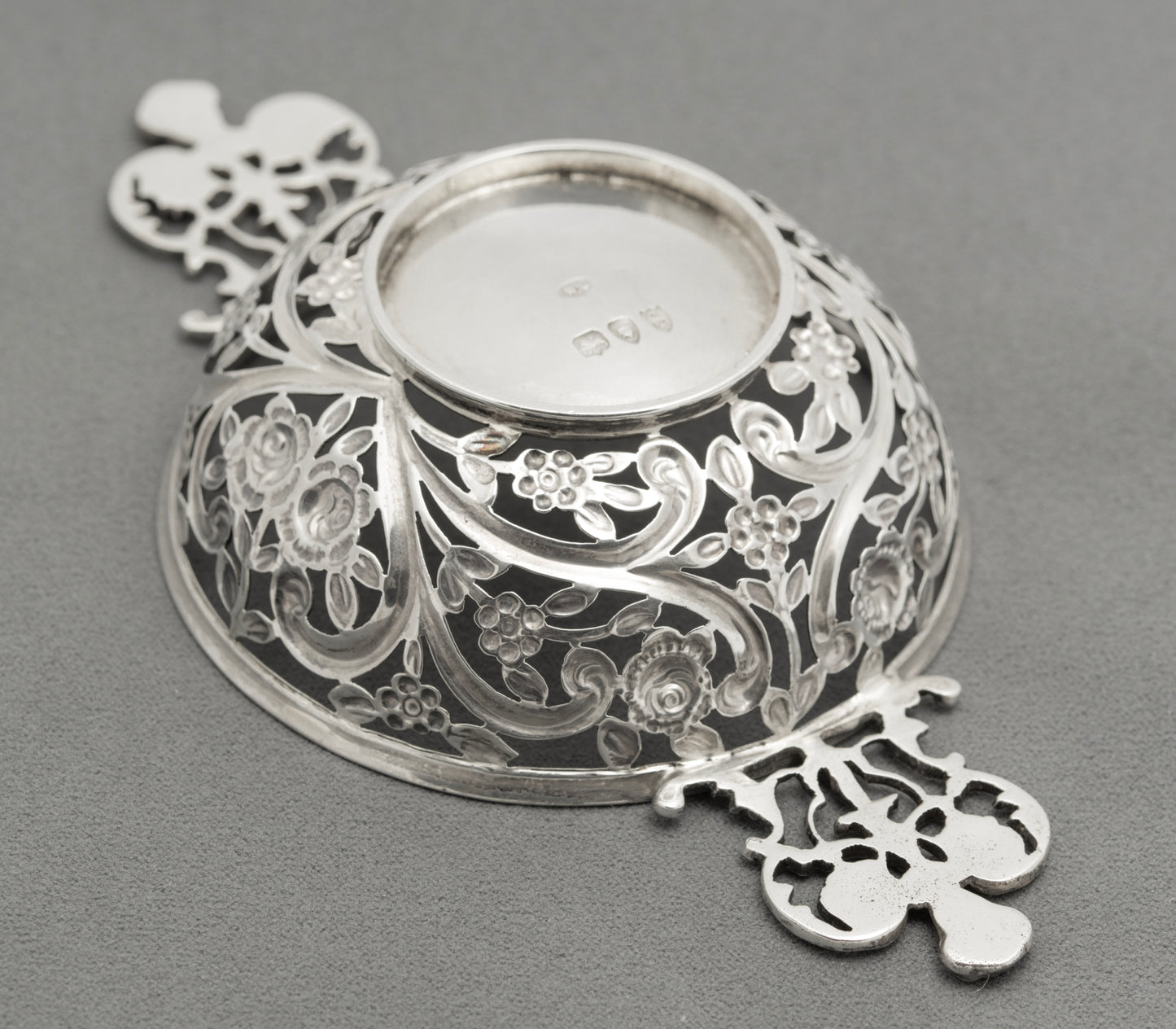 Antique William Comyns Sterling Silver Open Work Mint/Bonbon Dish (B2595)