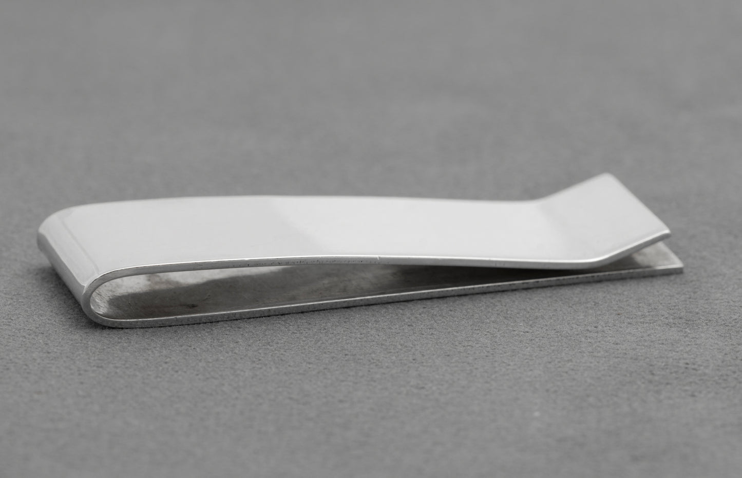 Vintage Sterling Silver Millennium Money Clip With Feature Hallmarks  (B2596)