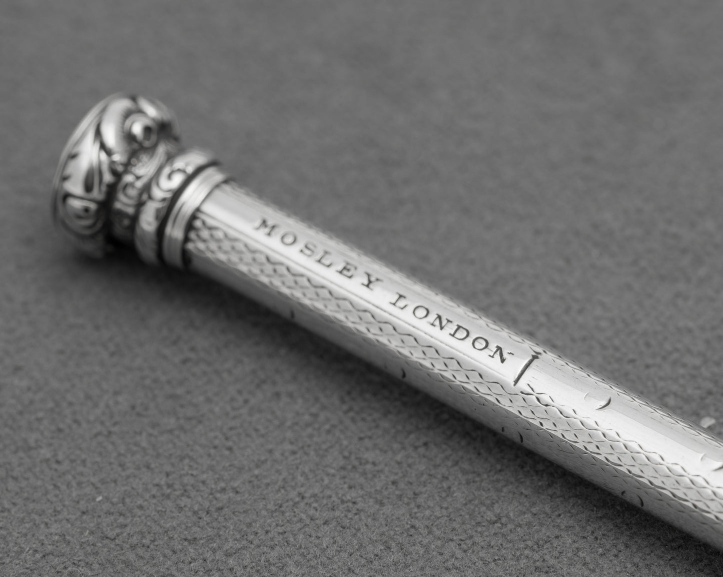Antique Sterling Silver Richard Mosley Mechanical Propelling Pencil c.1840 (B2599)