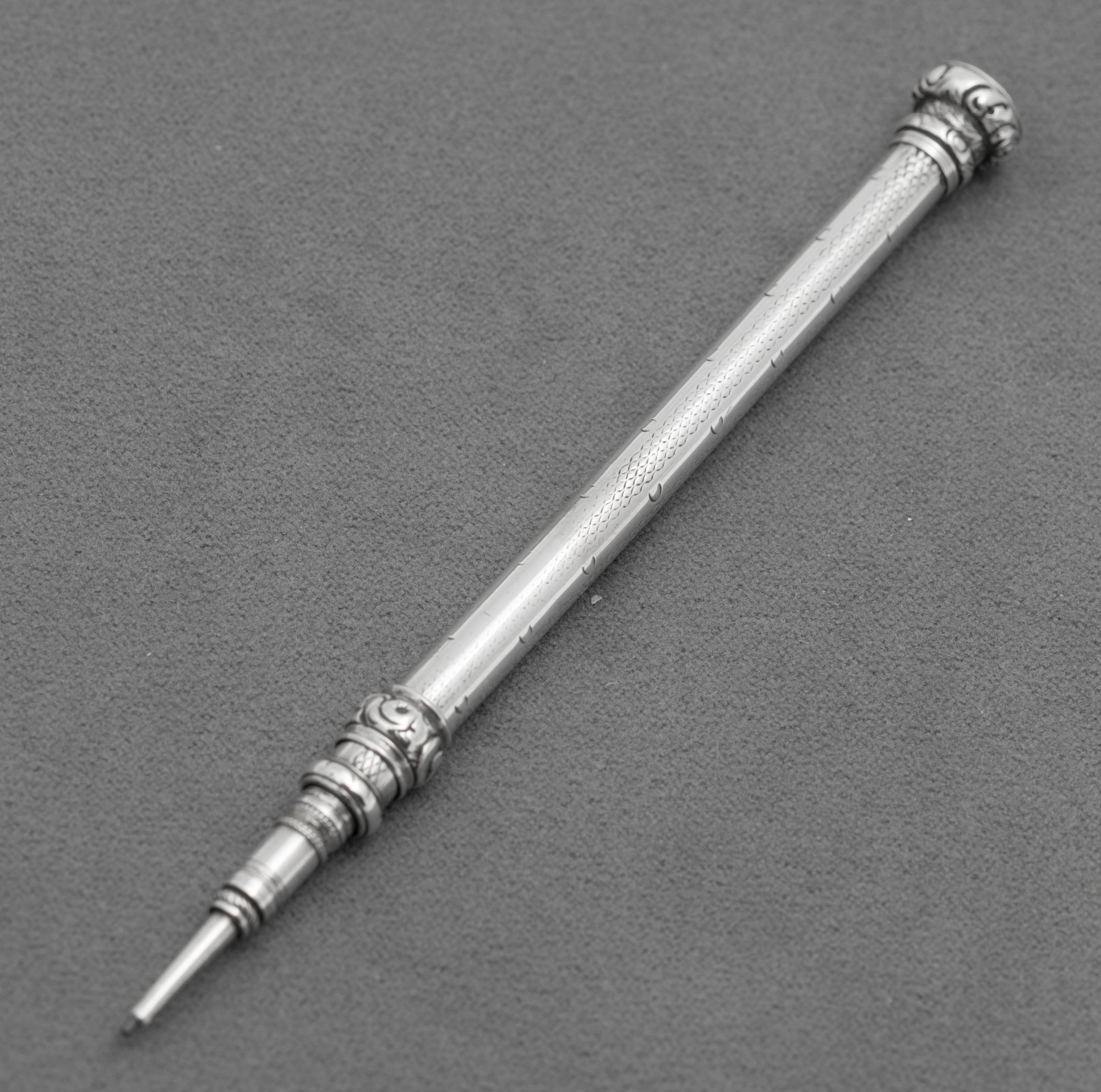 その他 Antique Propelling Pencils MOSLEY LONDON Antique Sterling Silver Richard Mosley Mechanical Propelling