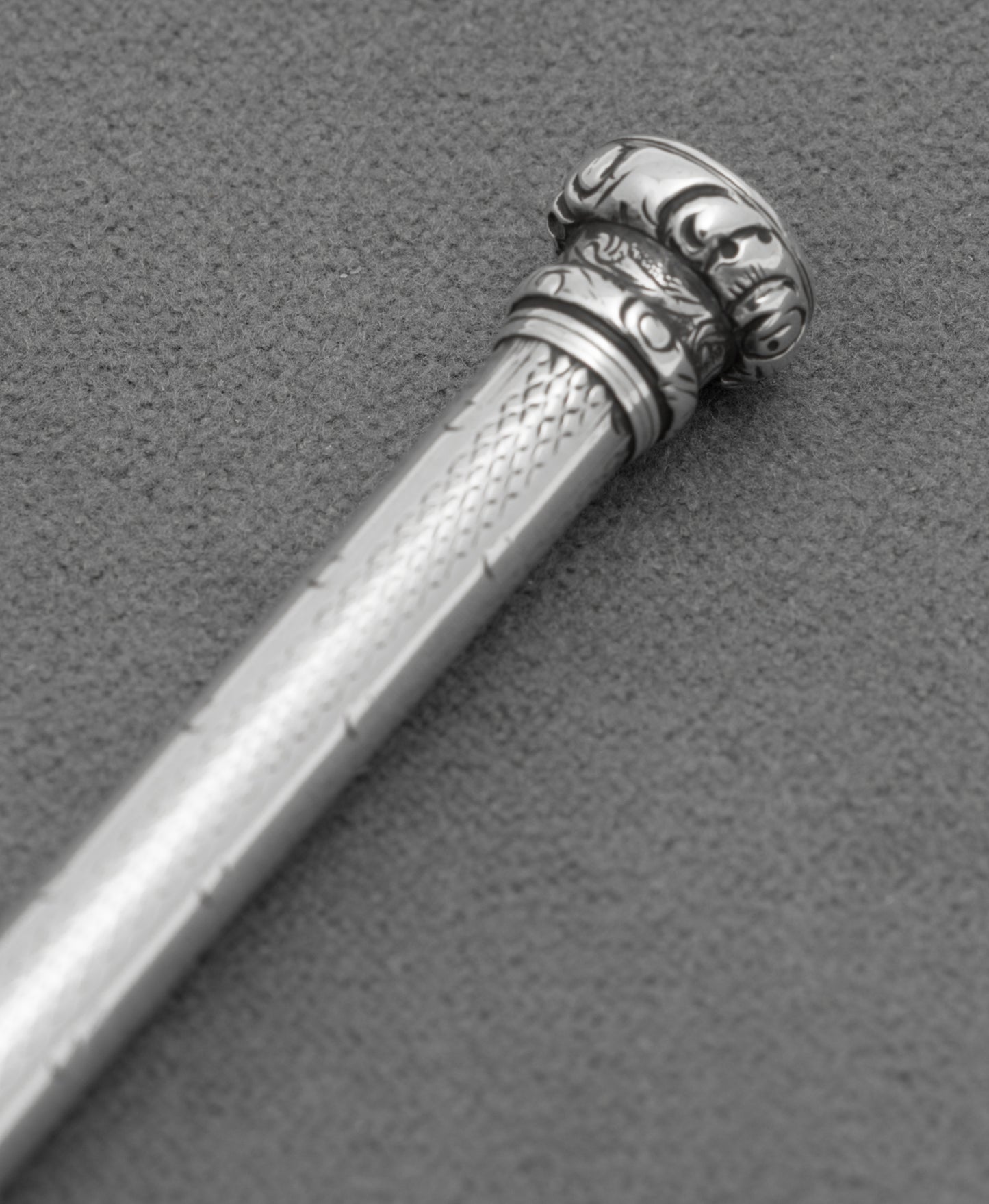 Antique Sterling Silver Richard Mosley Mechanical Propelling Pencil c.1840 (B2599)