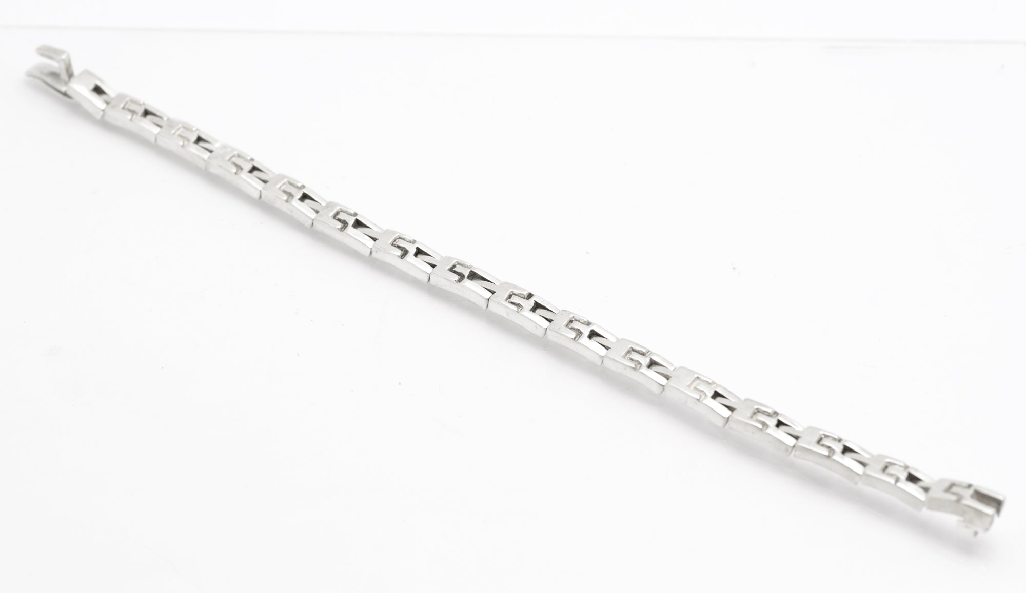 Vintage Sterling Silver Mexican Taxco Multi Link Bracelet Watch Strap Design (B2645)
