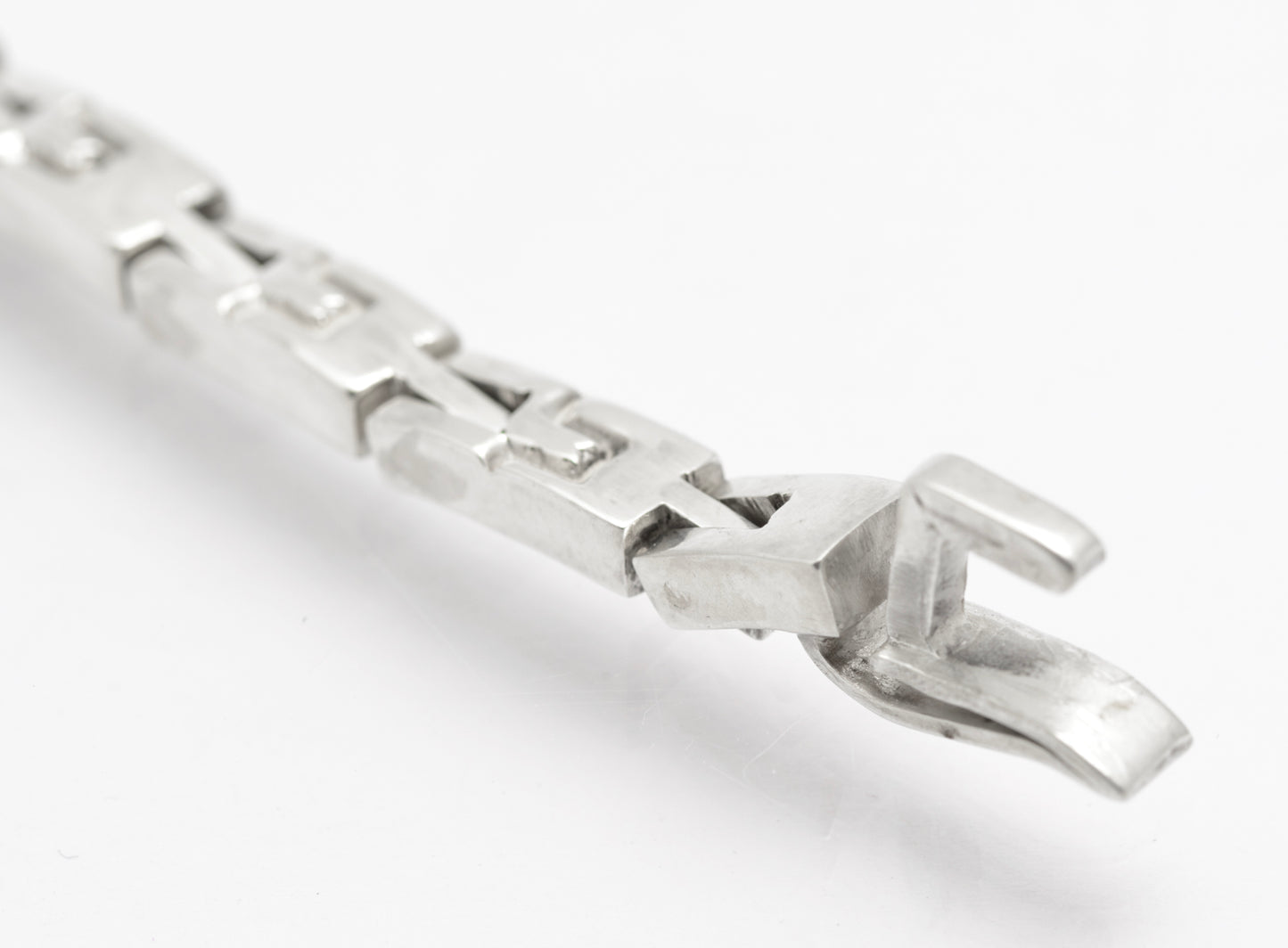 Vintage Sterling Silver Mexican Taxco Multi Link Bracelet Watch Strap Design (B2645)