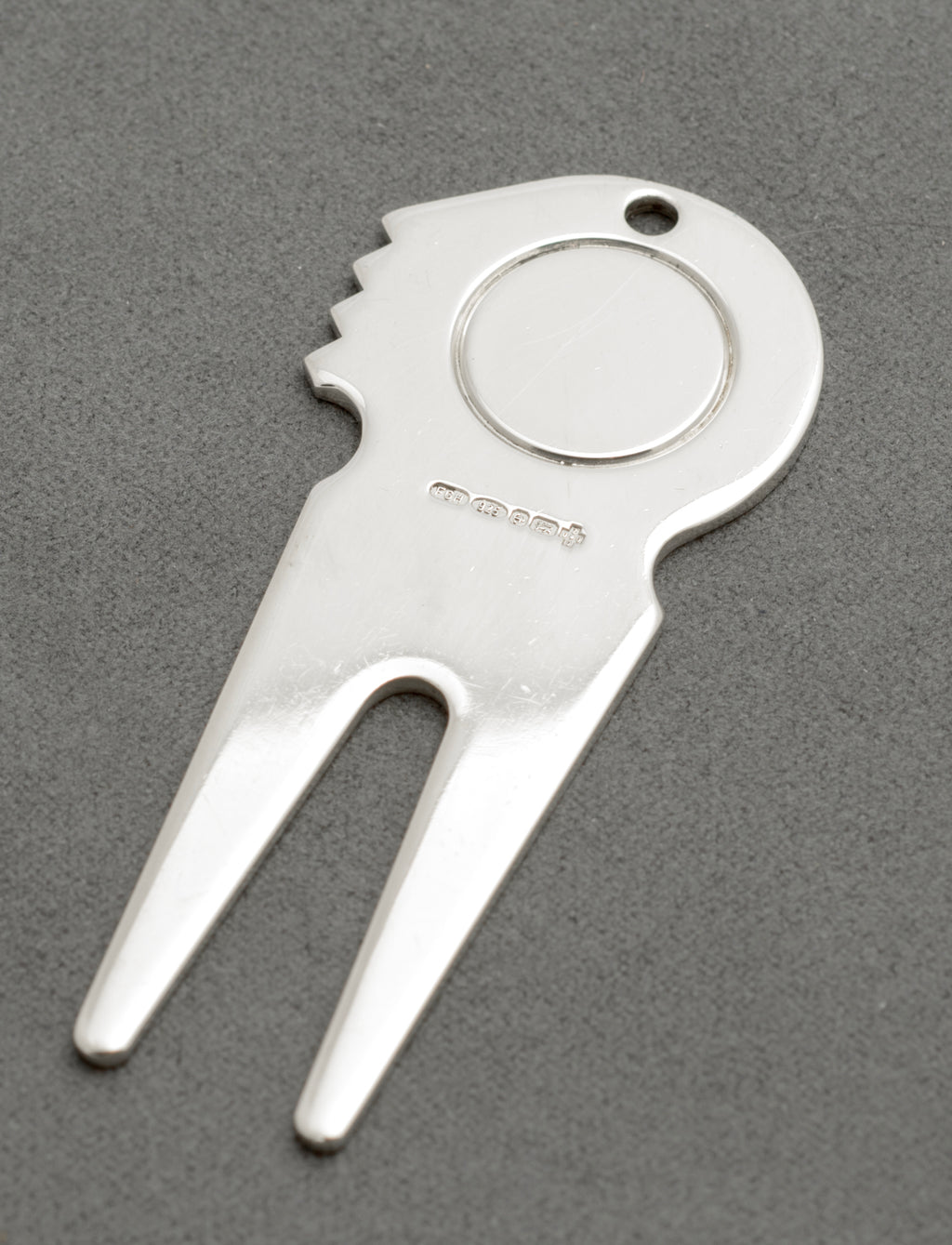 Vintage Sterling Silver Golfers Golf Divot Tool With Millennium Hallmark (C2684)
