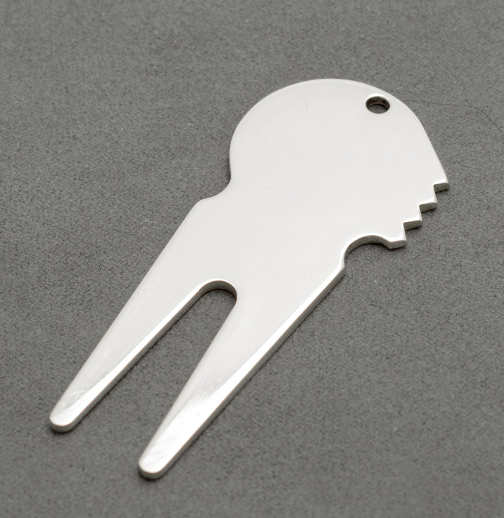 Vintage Sterling Silver Golfers Golf Divot Tool With Millennium Hallmark (C2684)