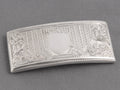 Antique Edwardian Sterling Silver Curved & Open Card Case Hallmarked 1903 (C2755)