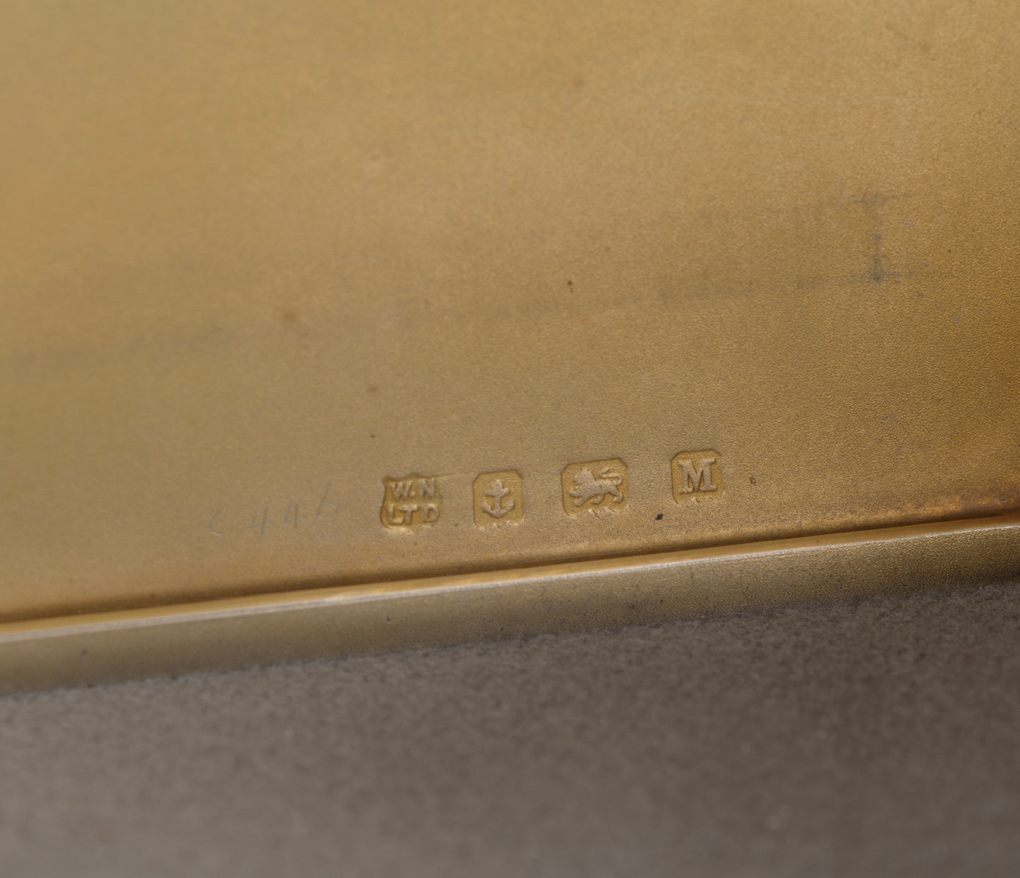 Sterling Silver & Enamel RAF Wings Cigarette Case Hallmarked 1936 (C2758)