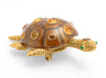 Vintage Joan Rivers Rhinestone & Enamel Statement Turtle Brooch / Pin (C2609)