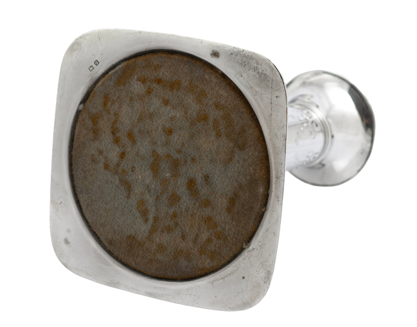 Pair Antique Sterling Silver Candlesticks Adams Design Hallmarked 1919 (C2840)