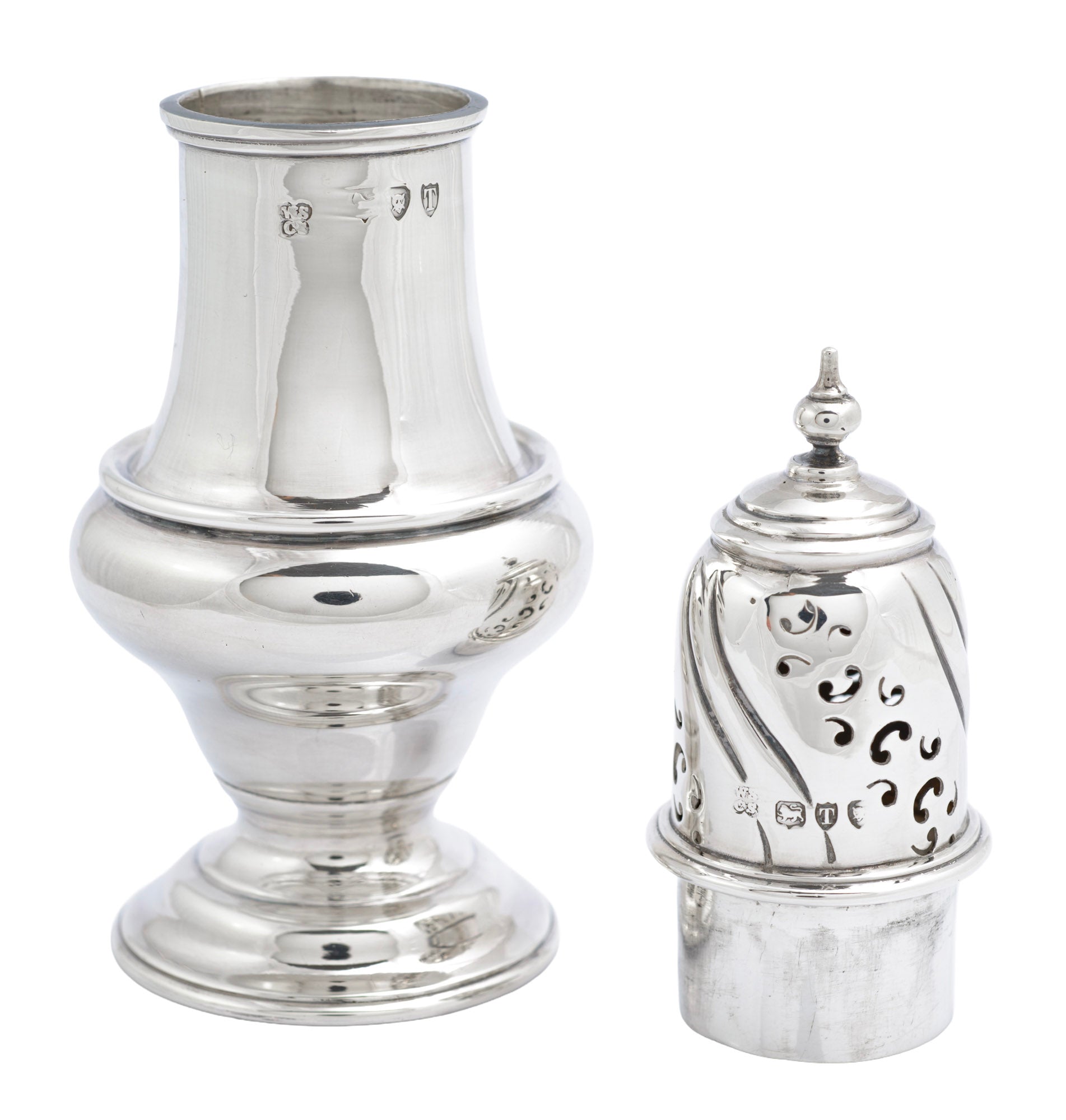 Antique Victorian Hallmarked Sterling Silver Sugar Caster London 1894 (C2842)