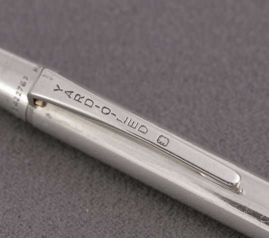 Vintage Sterling Silver Yard-O-Led Mechanical Propelling Pencil Hallmarked 1954 (C2896)