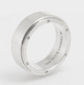 Vintage Tiffany & Co Heavy Sterling Silver Metropolis Screwhead Ring UK Size V (C2903)