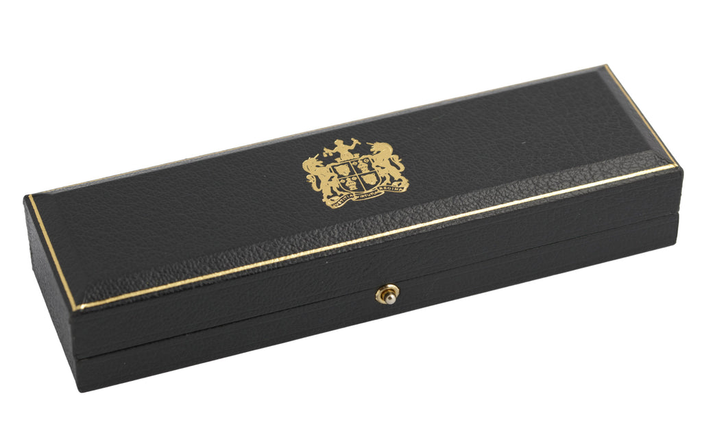 Anthony Elson Sterling Silver Millennium Fountain Pen 18ct Gold Nib - Goldsmiths (C2945)