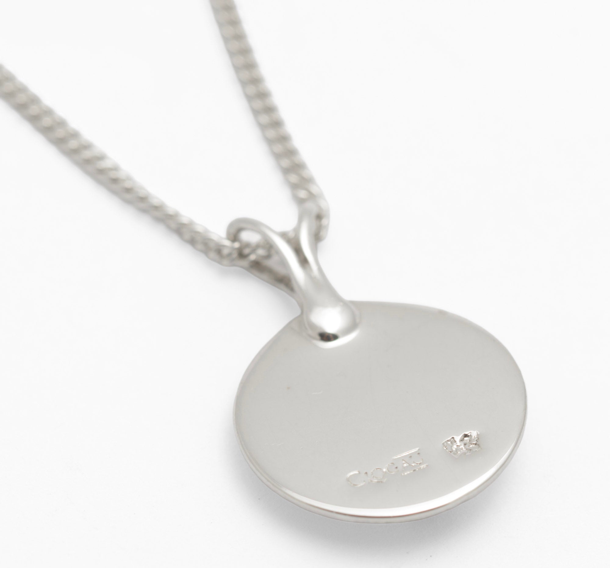 Clogau Tree of Life Sterling Silver & Rose Gold Welsh Gold Pendant Necklace (C2954)
