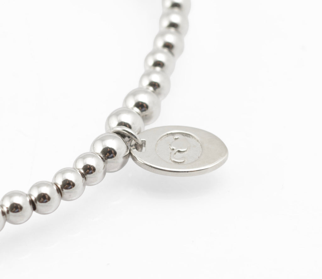 Clogau My One True North Sterling Silver and Welsh Rose Gold Affinity Beaded Bracelet, Boxed (C2966)